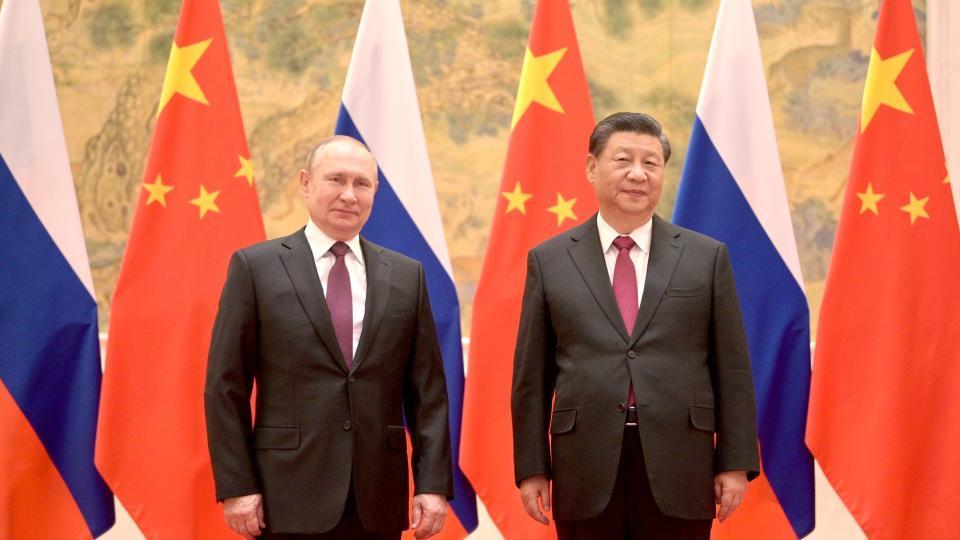 Poetin en Xi Jinping