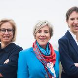 Muriel Uytterhaegen, Conny Vandendriessche en Eline Talboom