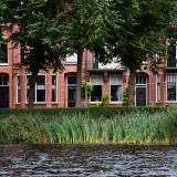 Huizen aan het water